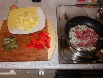 Bratkartoffel mit Resten - Rezept - Bild Nr. 2