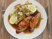 Gefüllte Bratwürstchen - Rezept