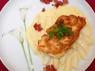 Steinbuttfilets mit Kartoffelschuppen und Spargelragout - Rezept