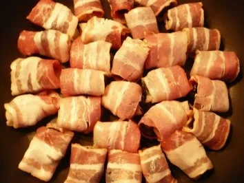 Pflaumen im Speckmantel - Rezept - Bild Nr. 3