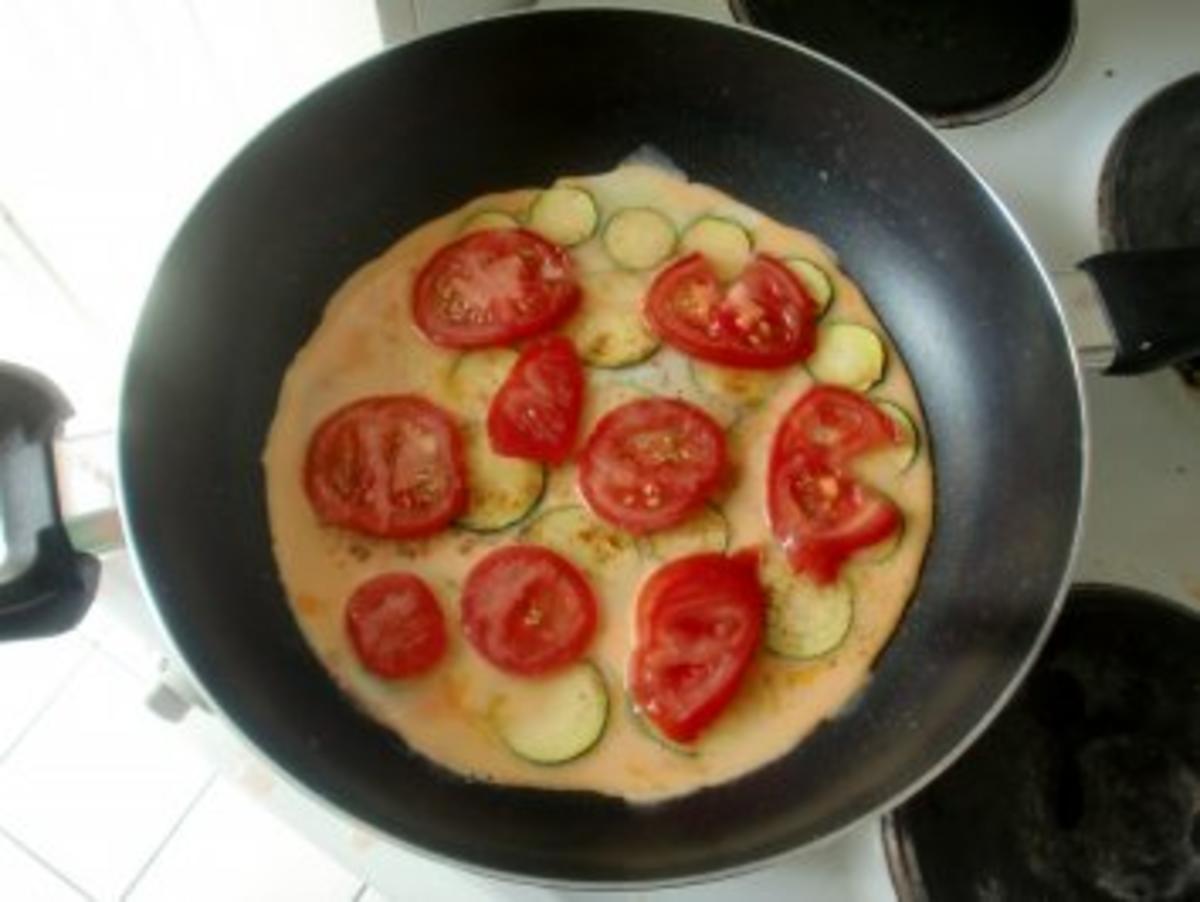 Zucchini-Omelett - Rezept - Bild Nr. 4