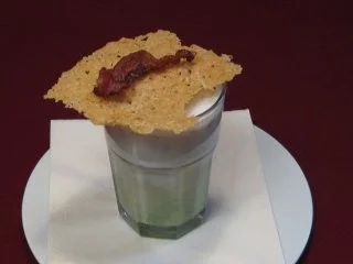 Latte Macchiato von der Erbse - Rezept