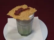 Latte Macchiato von der Erbse - Rezept