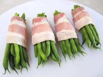 Bohnenpäckchen - natürlich mit Speck ... - Rezept - Bild Nr. 6