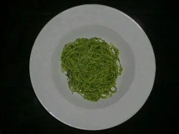 Rezept: Spaghetti mit Basilikumpesto Spaghetti mit Basilikumpesto - Rezept