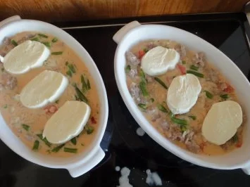 Überbackene Reis-Hack-Pfanne - Rezept - Bild Nr. 3