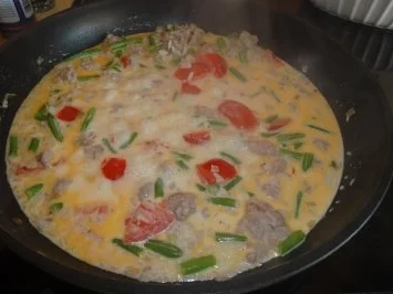 Überbackene Reis-Hack-Pfanne - Rezept - Bild Nr. 2