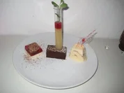 Variation von Kirsche und Birne - Rezept