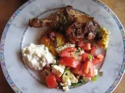 Tomatensalat mit Feta - Rezept