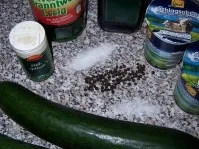 Sahne - Gurkensalat - Rezept