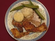 Pute asiatisch mit indischem Basmatireis und Okra - Rezept