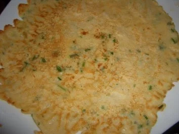 Rezept: Überbackenes : Gratinierter Schnittlauchpfannkuchen mit Spargel & Hollandaise Bild Nr. 4 Überbackenes : Gratinierter Schnittlauchpfannkuchen mit Spargel & Hollandaise - Rezept - Bild Nr. 4