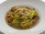 Portugiesische "Caldo Verde" (Grünkohlsuppe) mit Piri-Piri - Rezept