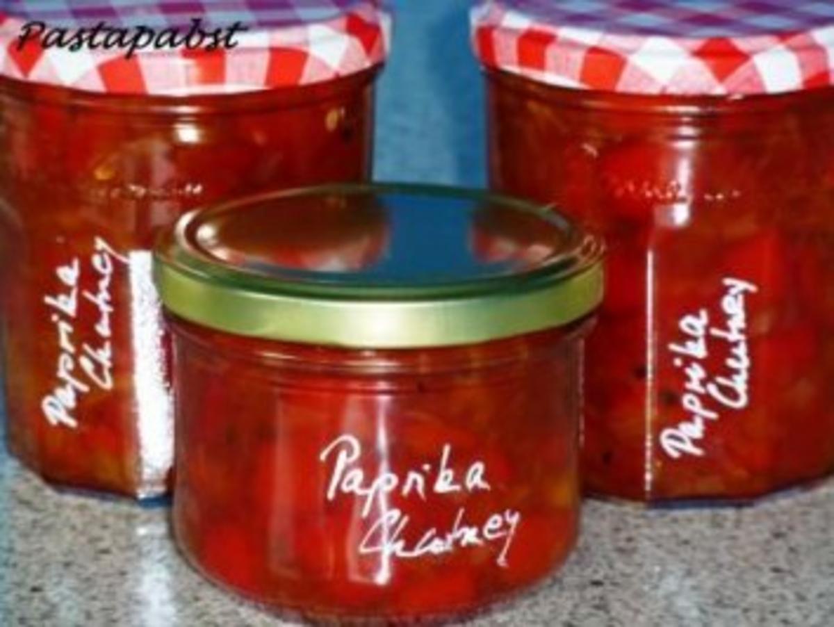 Paprika-Chutney - Rezept