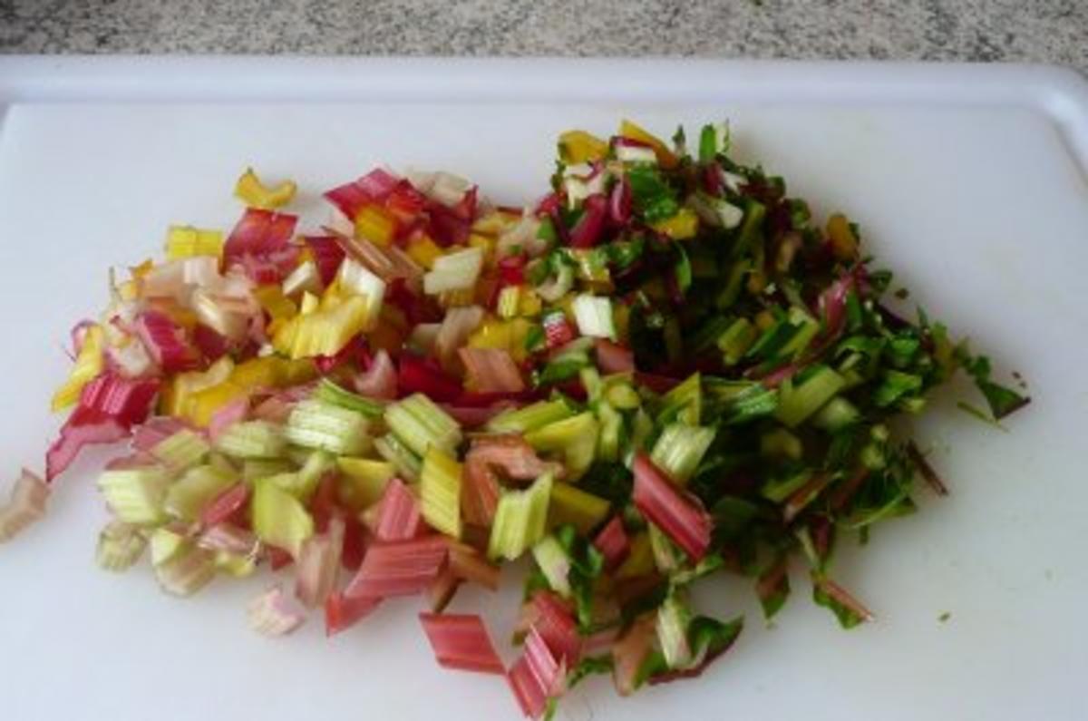 Salate: Warmer Nudel- Möhren- Mangoldsalat - Rezept - Bild Nr. 4