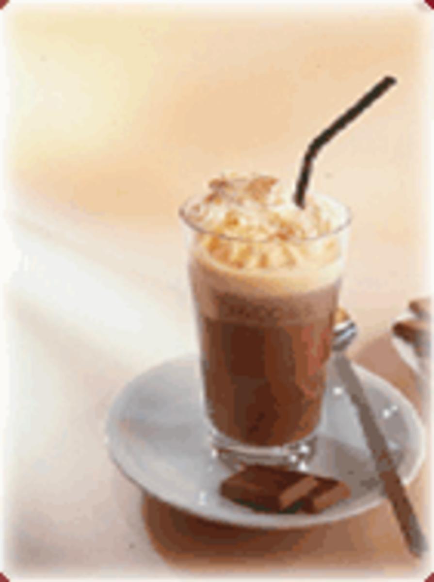 Bilder für Eiskaffee mit Kaffee und Schlagobers - Rezept