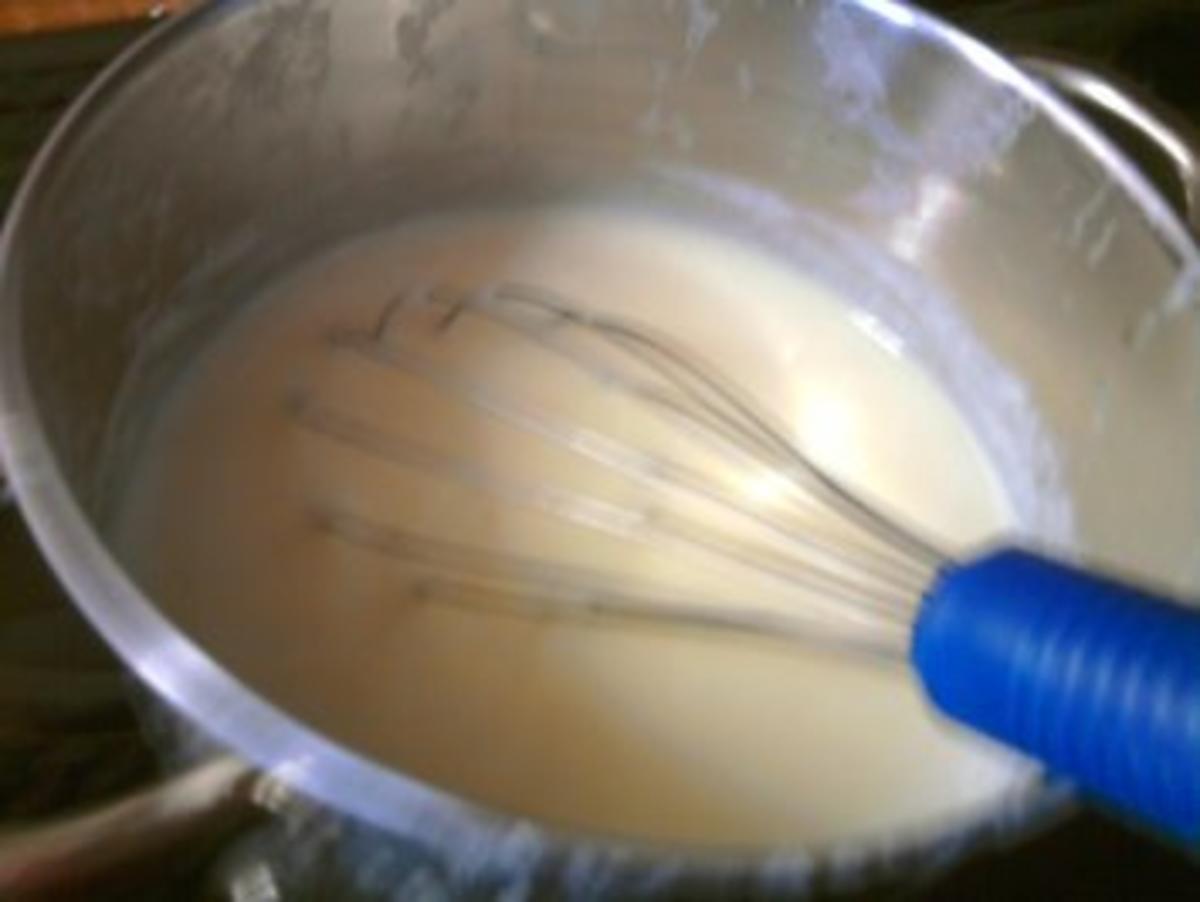 Pudding-Pfirsich-Streusel - Rezept - Bild Nr. 3