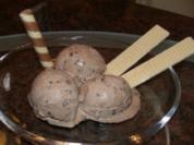 Eis:  SCHOKO - SAHNE - Rezept