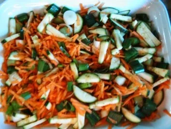 Pangasiusfilet auf Gemüsebett - Rezept - Bild Nr. 2