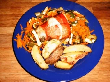 Pangasiusfilet auf Gemüsebett - Rezept - Bild Nr. 4