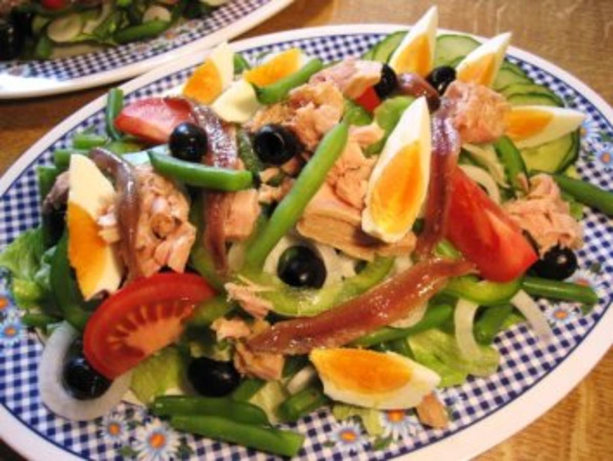 Mediterrane Salatplatte ... - Rezept - Bild Nr. 5