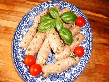 Rezept: selbstgemachte Hackfleischröllchen ( Cevapcici) selbstgemachte Hackfleischröllchen ( Cevapcici) - Rezept