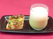 Geeiste Erbsencreme mit Pastinaken-Schaum und Tomatenbruschetta - Rezept