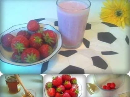 WM  2010 :  Erdbeeren - Kefir  Cocktail - Rezept - Bild Nr. 4