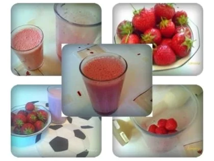 WM  2010 :  Erdbeeren - Kefir  Cocktail - Rezept - Bild Nr. 8