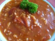 Tomaten-Reis-Suppe - Rezept