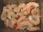 Rezept: Garnelen-Wildlachs-Spieรe Garnelen-Wildlachs-Spieรe - Rezept