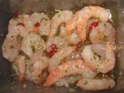 Garnelen-Wildlachs-Spieße - Rezept