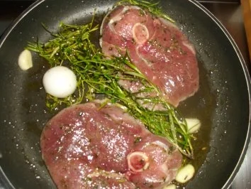 Marinierte Lamm-Beinscheiben mit Knoblauch-Limetten-Dip - Rezept - Bild Nr. 4