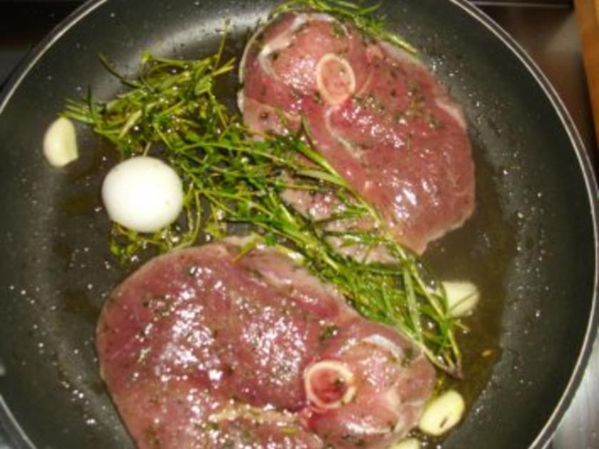 Marinierte Lamm Beinscheiben mit Knoblauch Limetten Dip - einfach - von ...