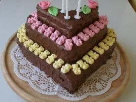 Rezept: Herzentorte Herzentorte - Rezept