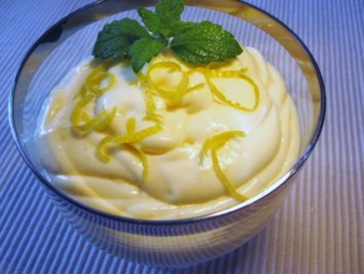 Zitronen-Mousse ... - Rezept