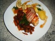 Hähnchenbrust im Schinkenmantel - Rezept