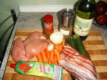 Hähnchenbrust im Schinkenmantel - Rezept - Bild Nr. 2