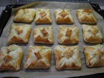 Mini-Topfengolatschen - Rezept