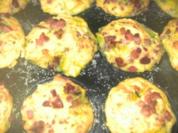 Schinken-Lauch-Muffins - Rezept