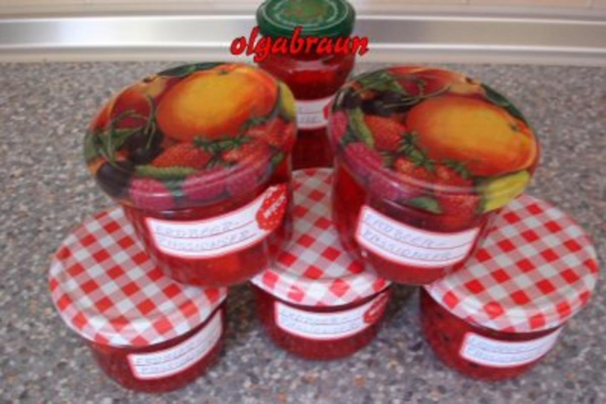 Erdbeer-Passionsfrucht-Konfitüre - Rezept
