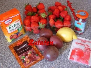 Erdbeer-Passionsfrucht-Konfitüre - Rezept - Bild Nr. 2