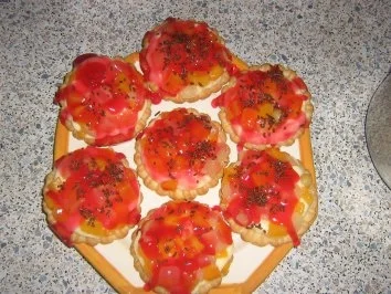 Vanille-Fruchtcocktail-Tortlettes - Rezept - Bild Nr. 6