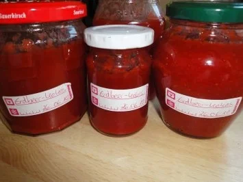 Erdbeer-Kokos-Marmelade - Rezept