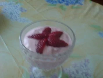 Erdbeerquark - Rezept