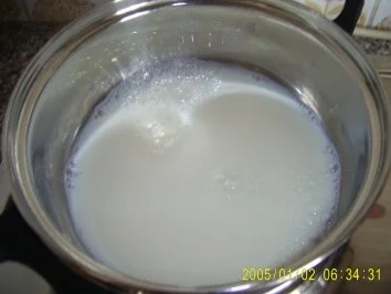 Rezept: Panna Cotta mit Erdbeersoße Panna Cotta mit Erdbeersoße - Rezept