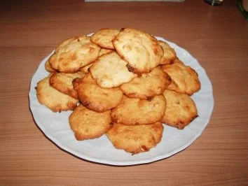 Weiße Schokoladen-Cookies - Rezept