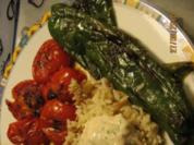 gegrillte Peperoni und Tomaten - Rezept