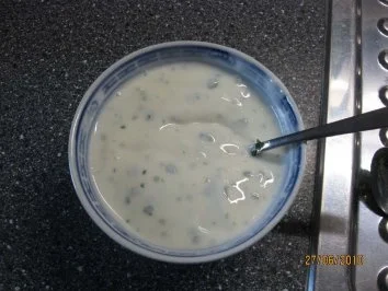 meine Art von Cacik (Joghurtsoße mit Minze und Gurke) - Rezept - Bild Nr. 3