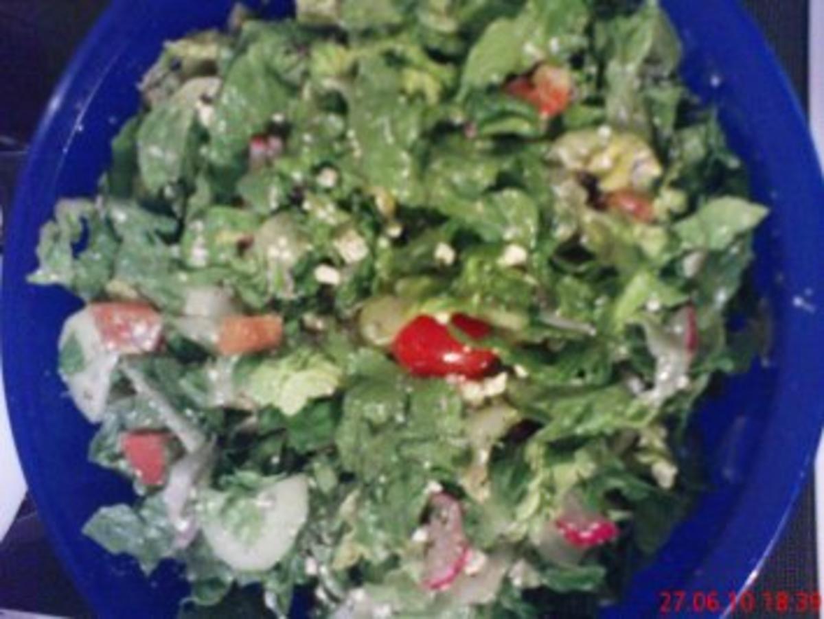 Bilder für Sommersalat griechischer Art Rezept